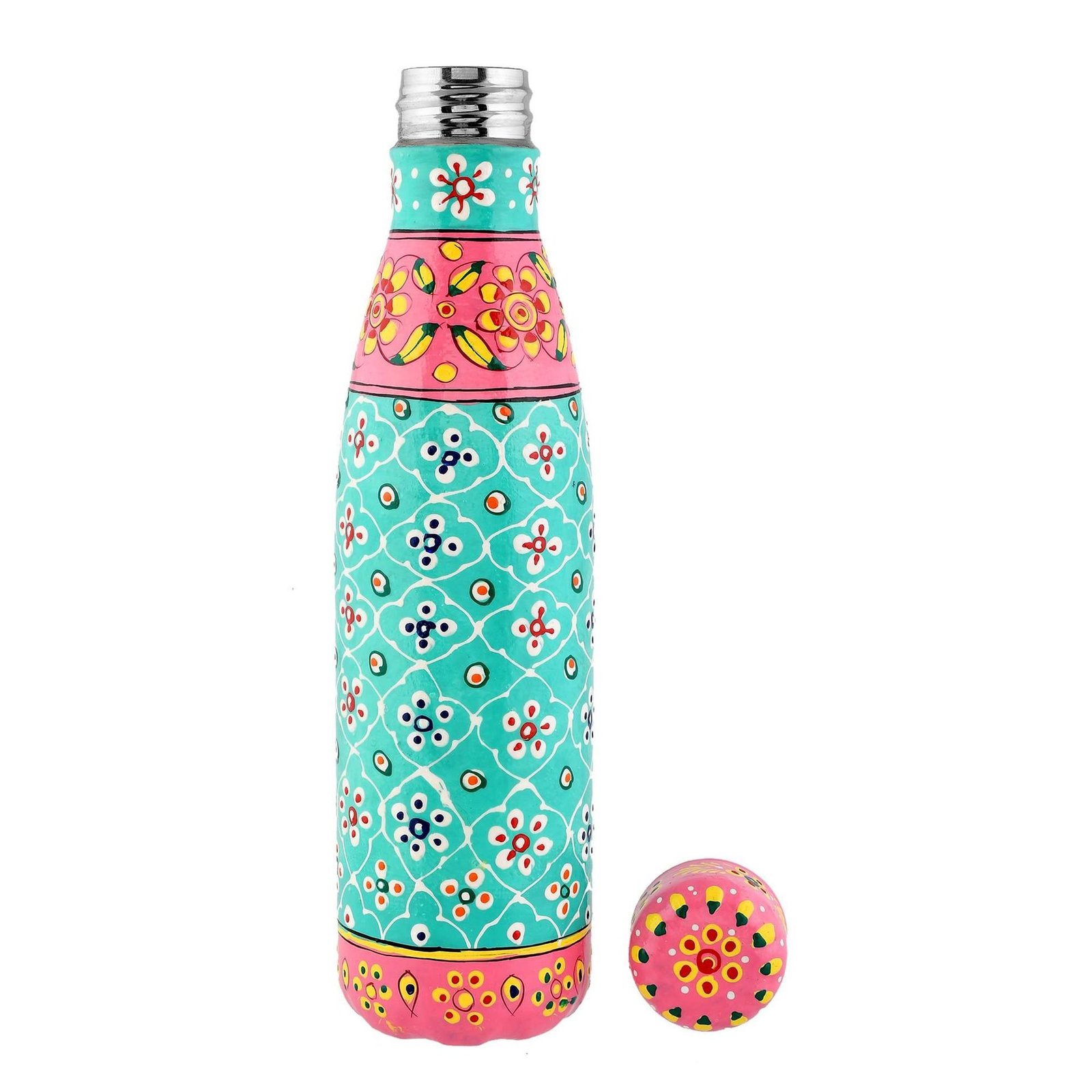 Premium Aluminium Water Bottle 27×7 – Leakproof Reusable Flask for Hydration On-The-Go