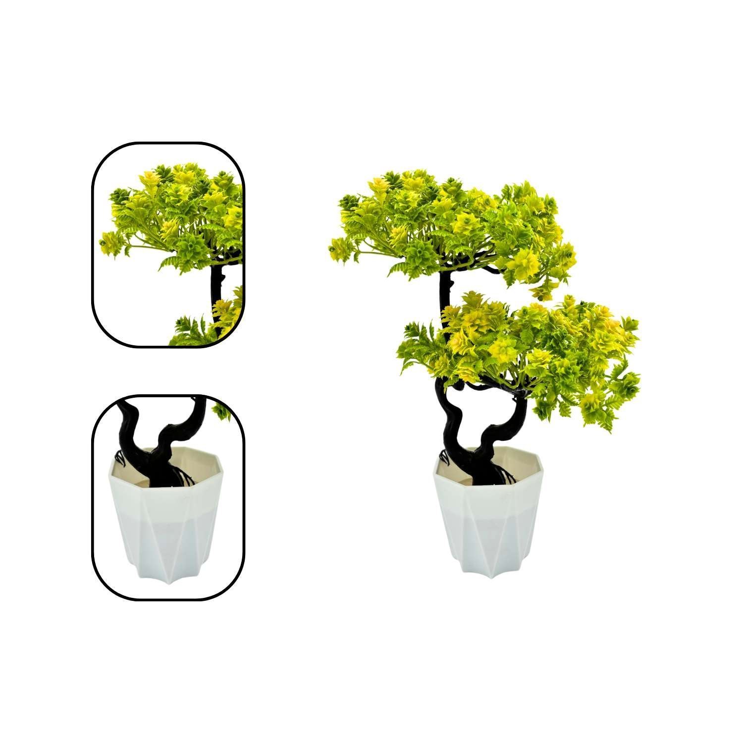 Artificial Plants for Home Decorarion Tree with Pot for Home Center Livingroom Table Shelf Entrance Office  Decorative Potted Plants (RV-AP8)