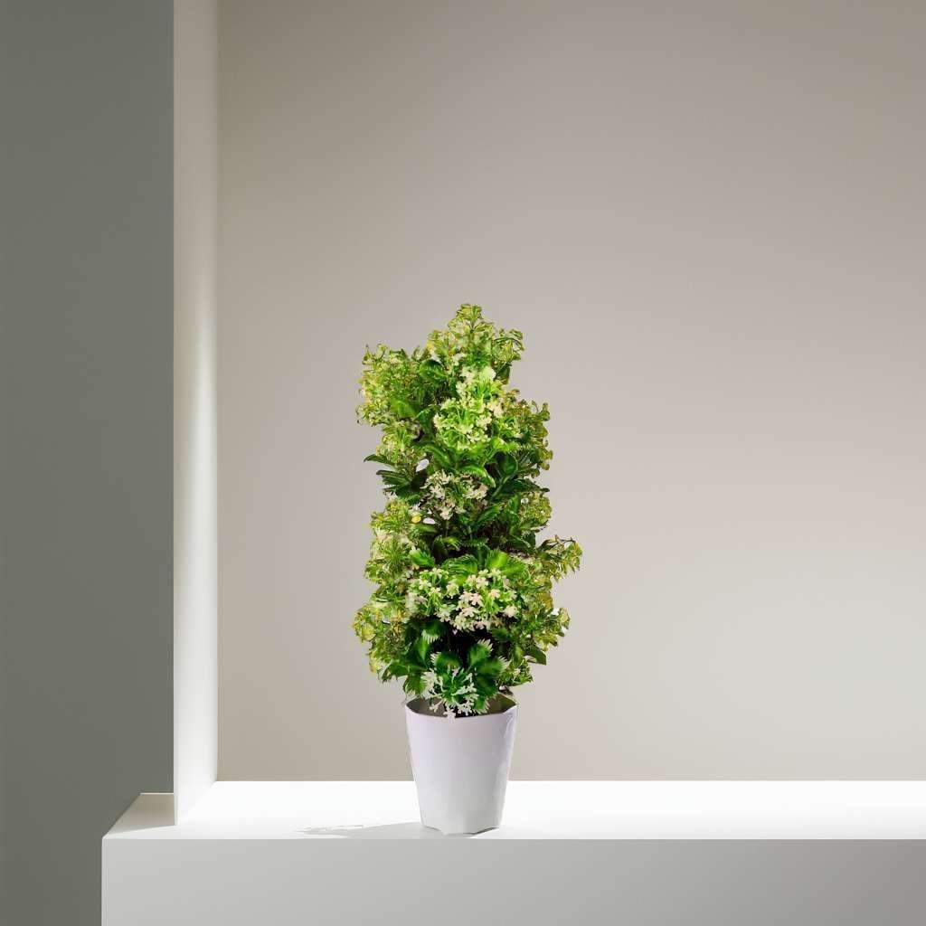 Artificial Plants with Pot Showcase Decoration Plants Flowers | Fake Plant | Artificial Plants for Home Decor Office Gifting Plants Decorative Potted Plants (RV-AP25)
