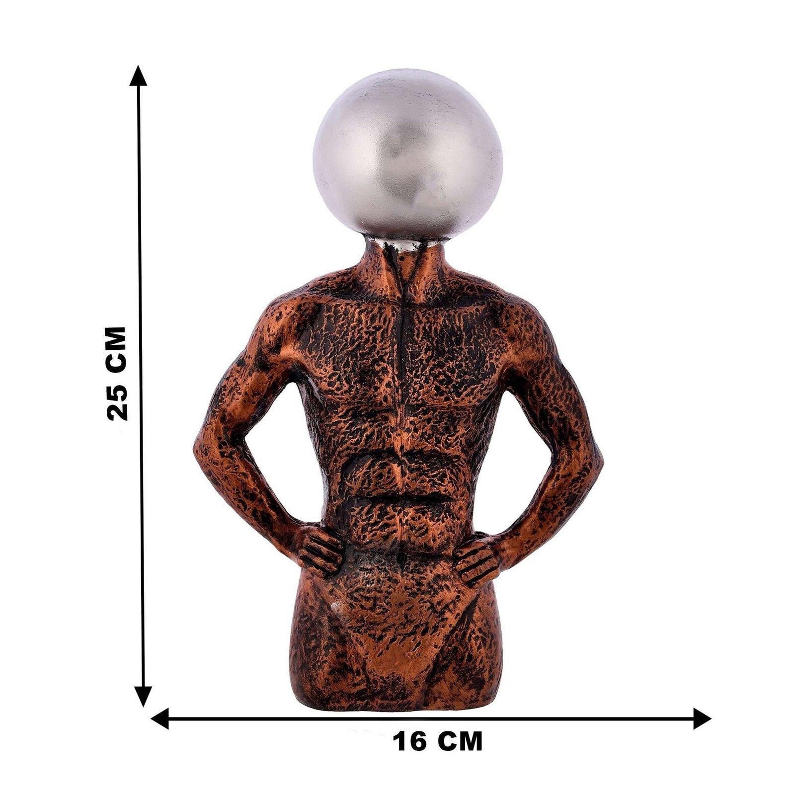 Antique Art Piece Man Human Statue