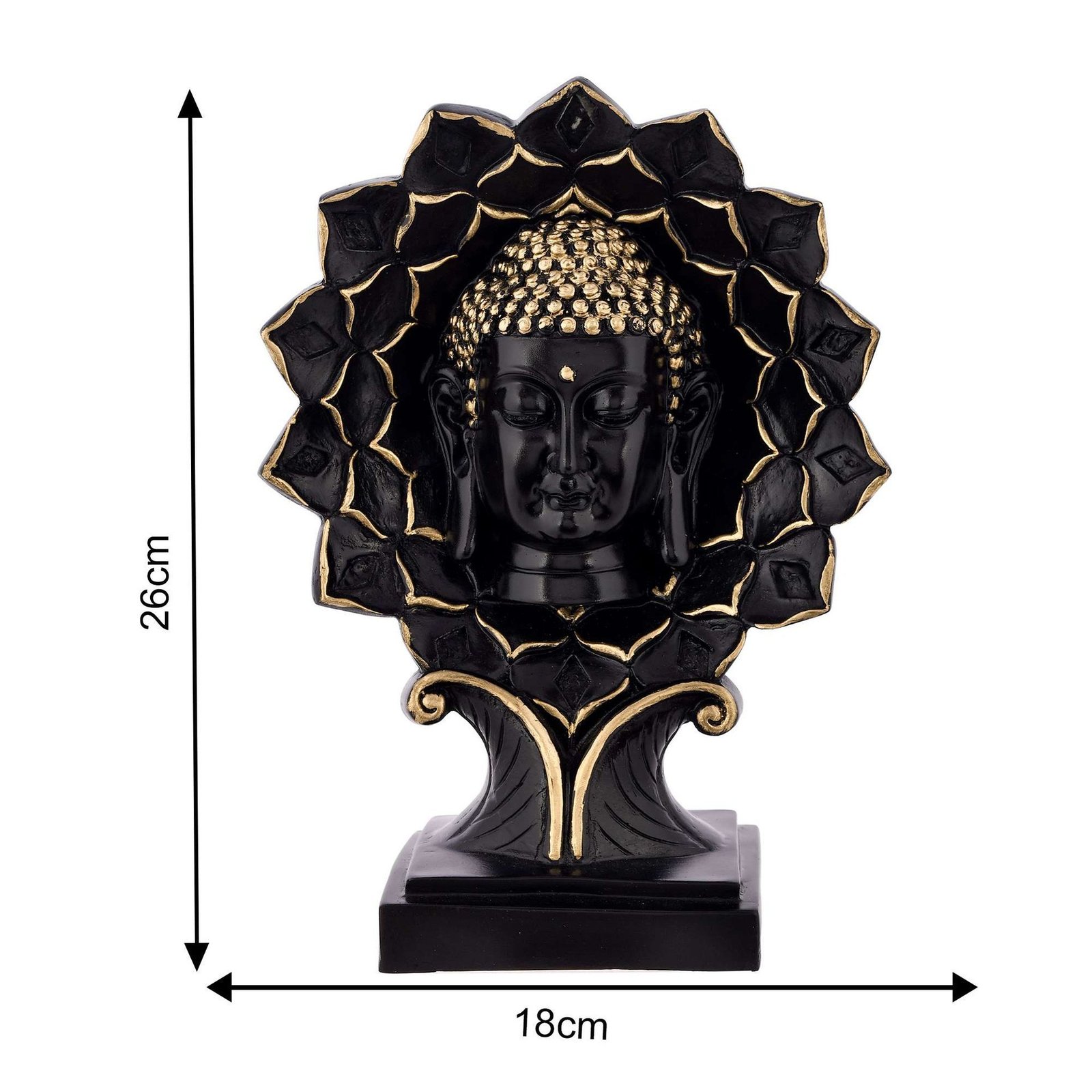 Beautiful Sitting Buddha Idol Statue