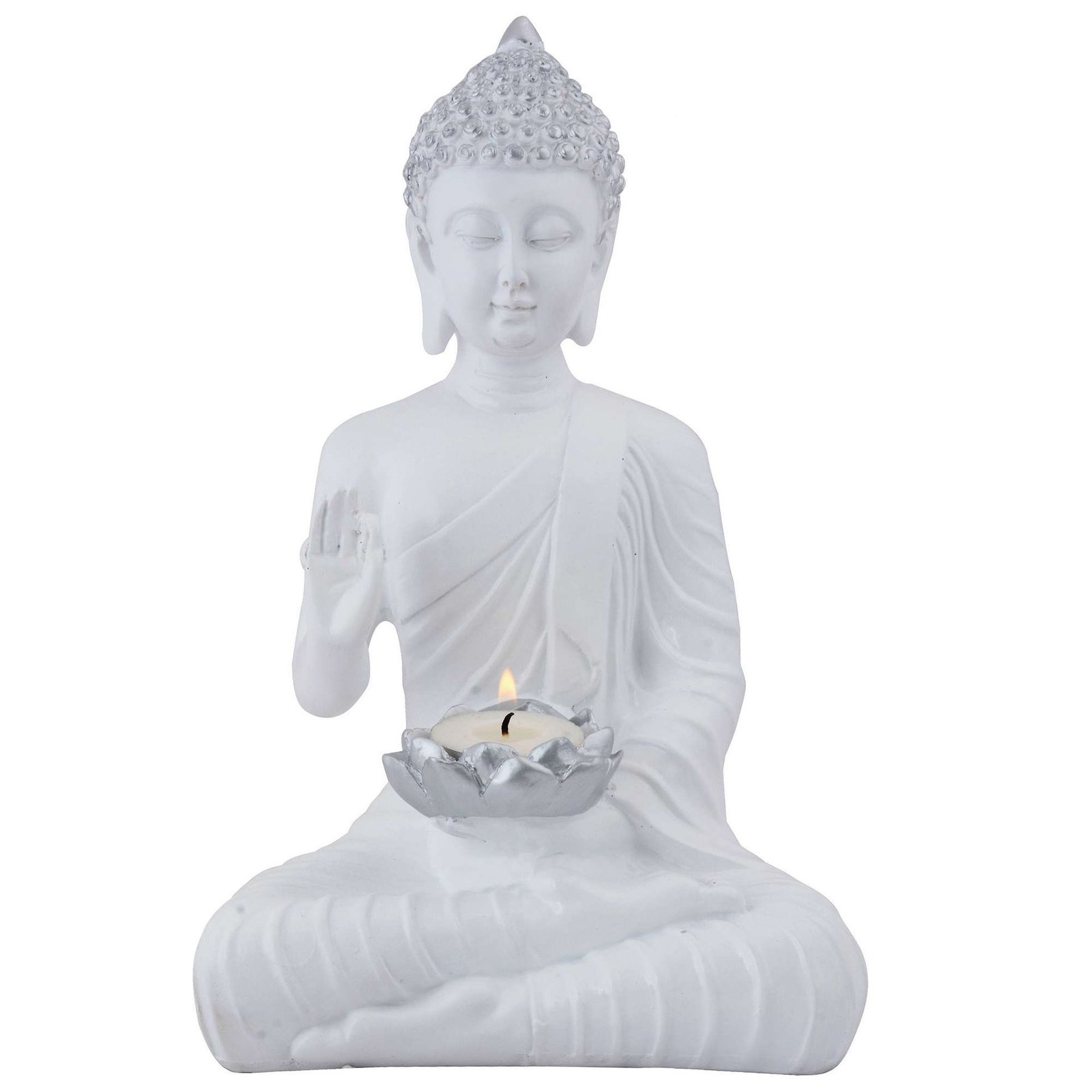 Buddha Idol Statue Showpiece Gift Gifting Item Polystone Home Decor Decoration