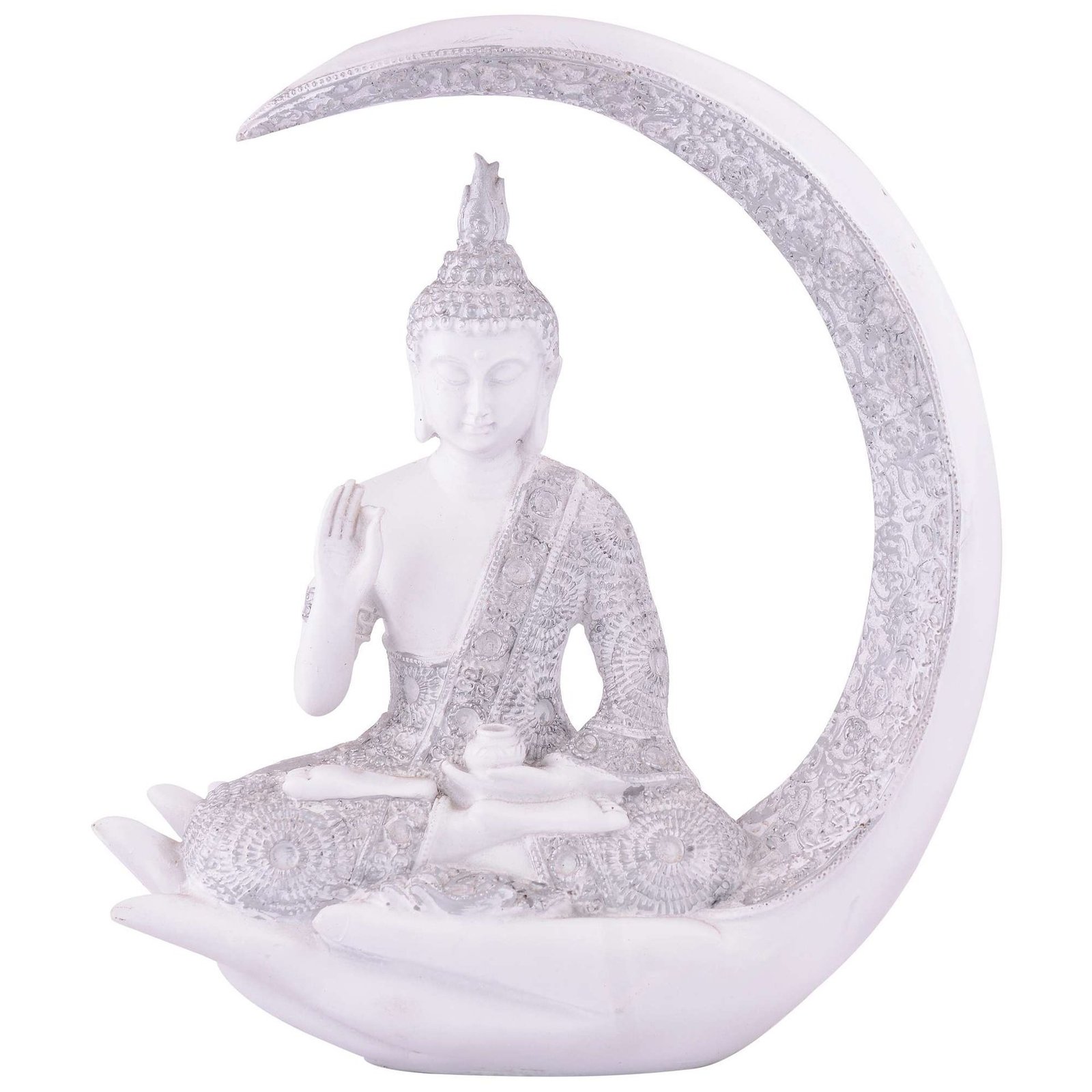 Buddha Idol Statue Showpiece Gift Gifting Item Polystone Home Decor Decoration