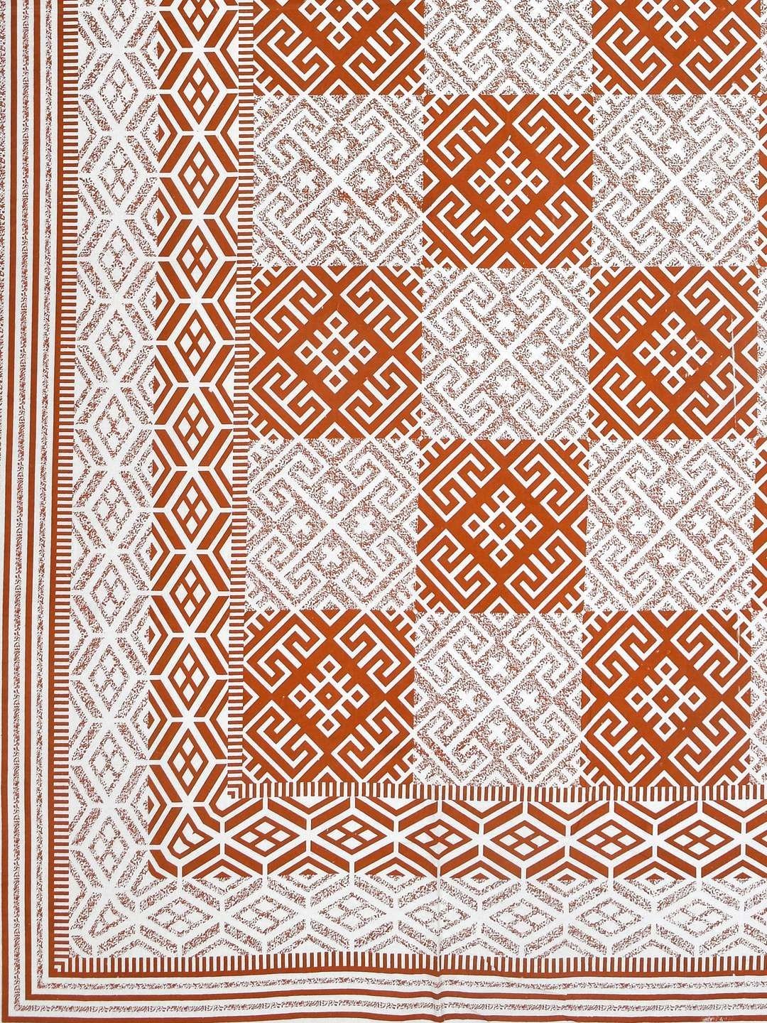 100% Pure Cotton Traditional  Printed Bedsheet for Double Bed King Size Bedsheet with 2 Pillow Covers