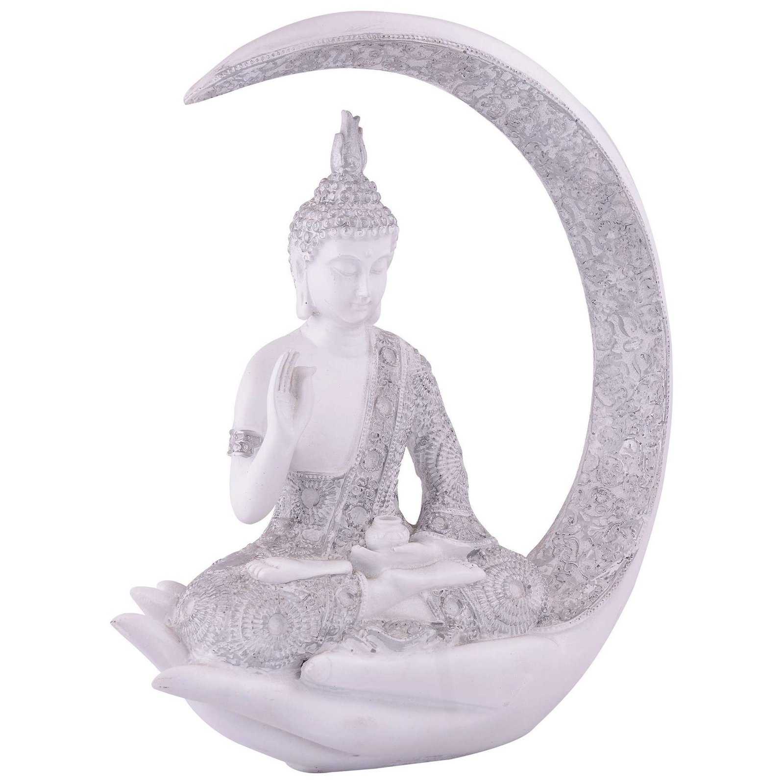 Buddha Idol Statue Showpiece Gift Gifting Item Polystone Home Decor Decoration