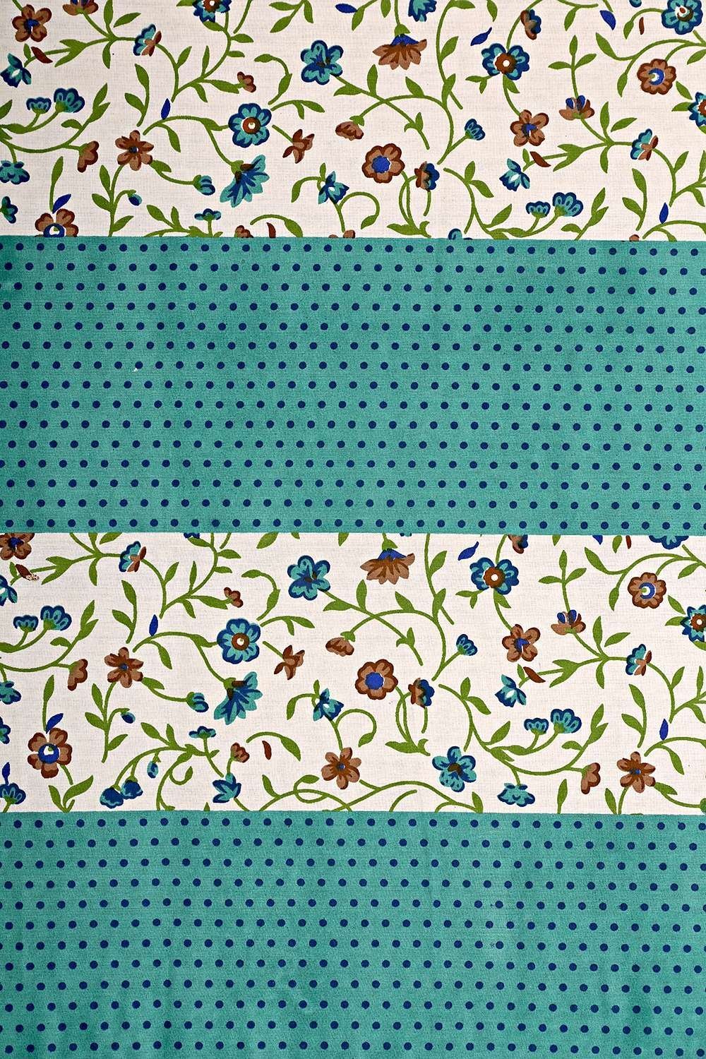 Jaipuri Cotton Printed Double Bedsheet With Two Pillow Covers