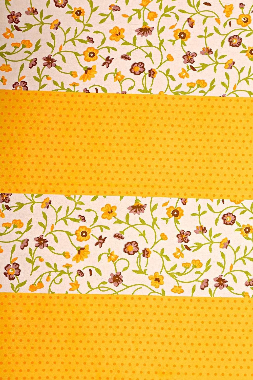 Jaipuri Cotton Printed Double Bedsheet With Two Pillow Covers