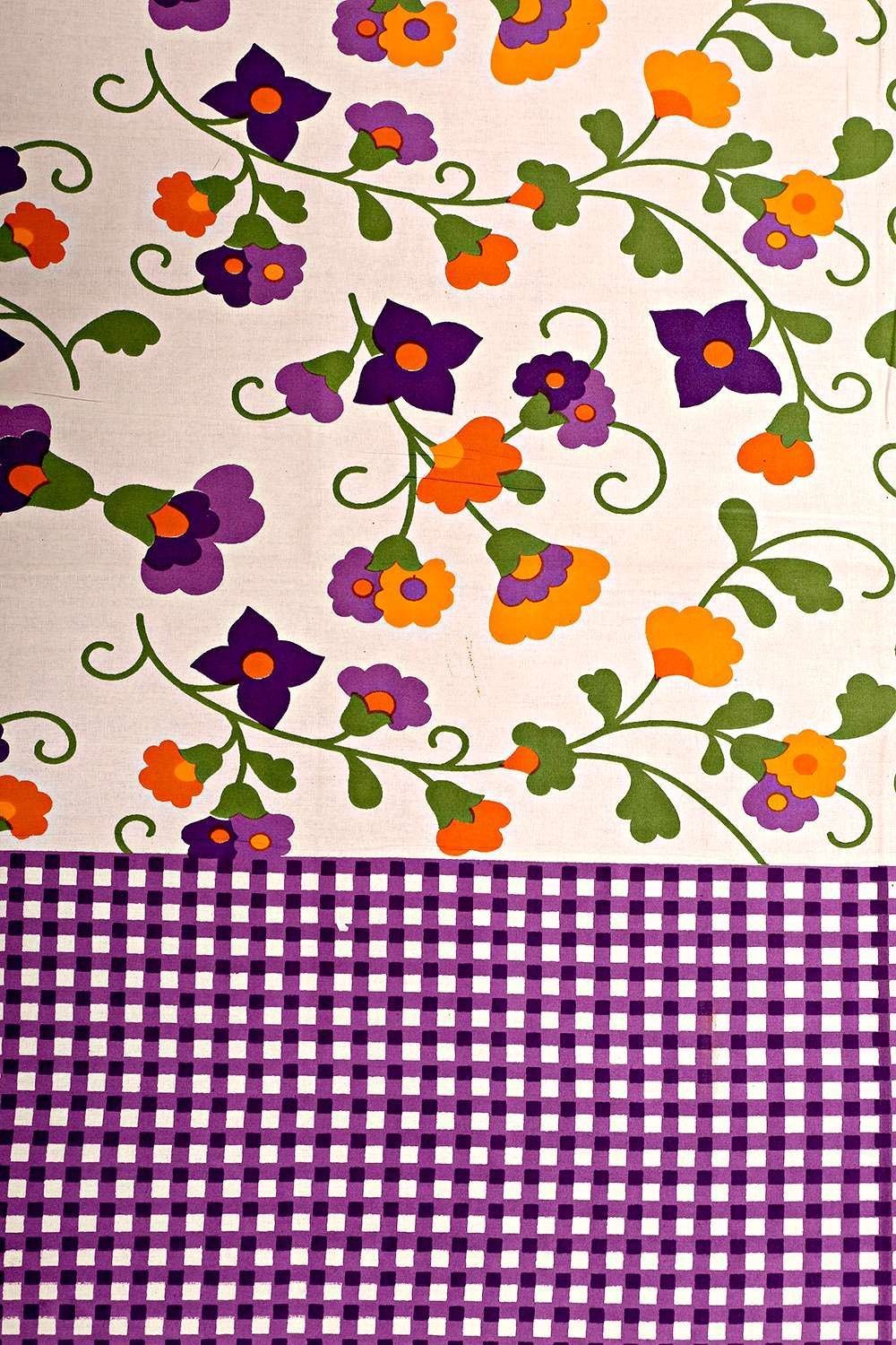 Jaipuri Cotton Printed Double Bedsheet With Two Pillow Covers