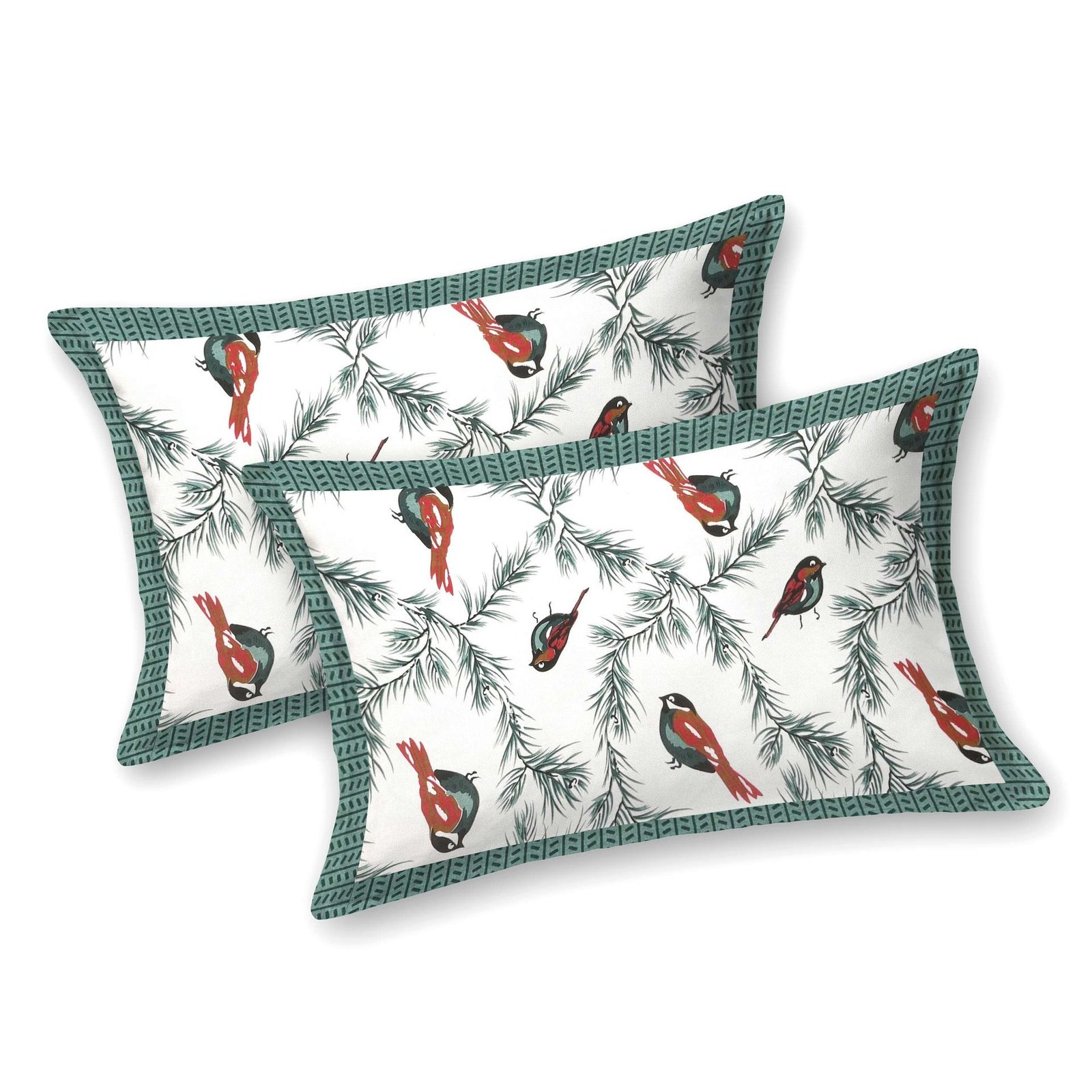Jaipuri Cotton Printed Double Bedsheet With Two Pillow Covers