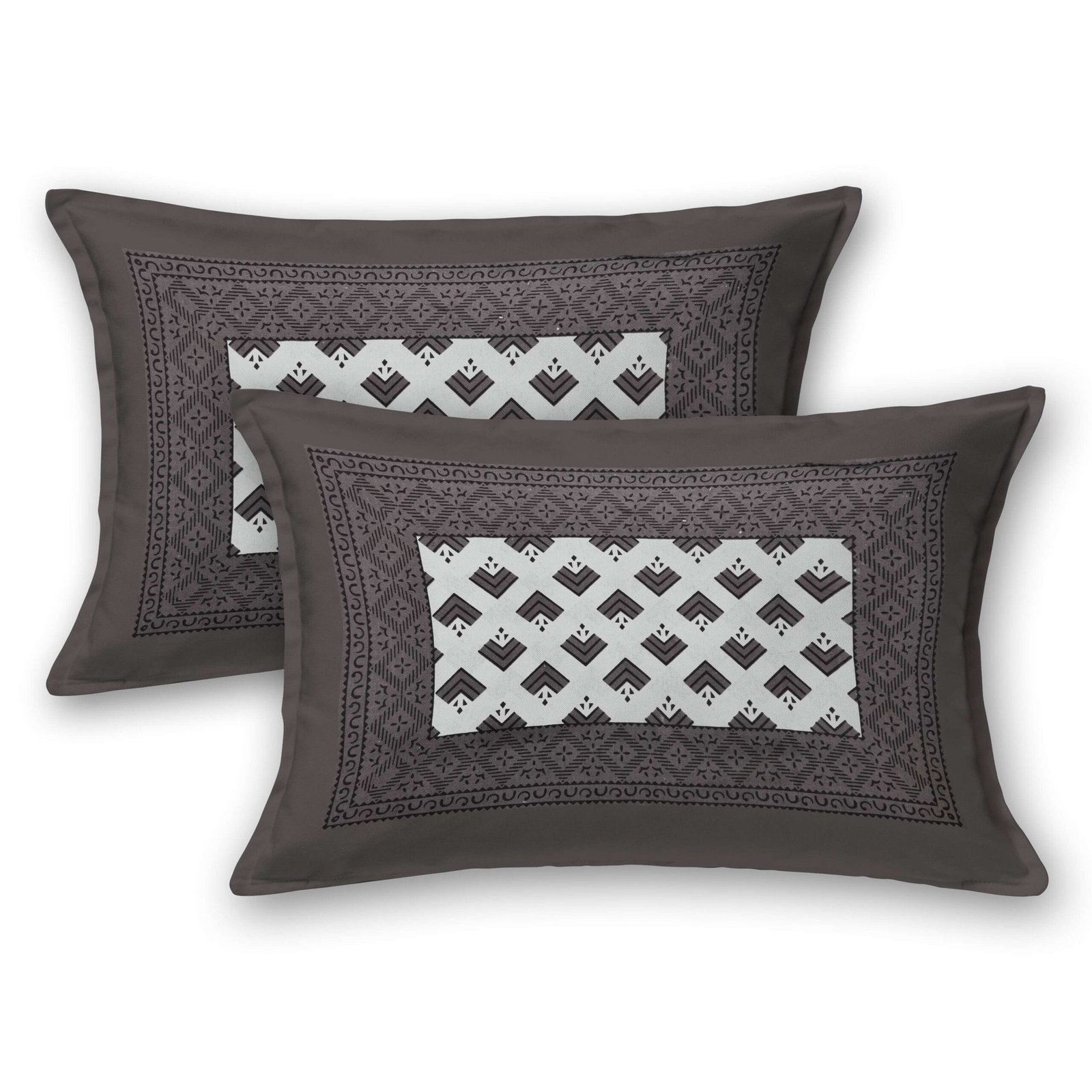 Jaipuri Cotton Printed Double Bedsheet With Two Pillow Covers