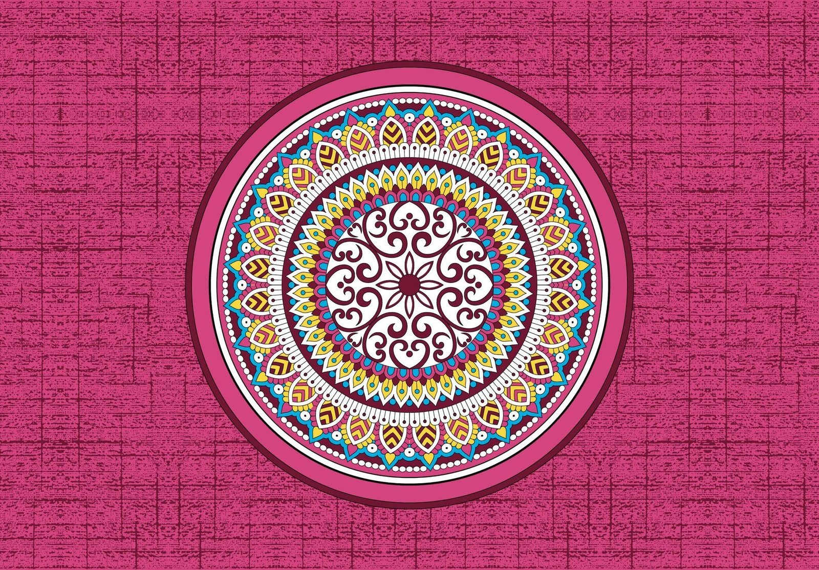 Rajasthani Jaipuri-Stylish Floral Print Double Bedsheet With Two Matching Pillow Covers.