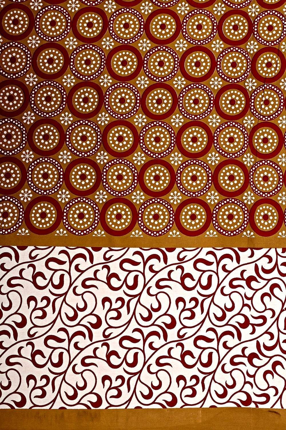 Rajasthani Jaipuri Traditional Double Bed Bedsheet with two pillow covers