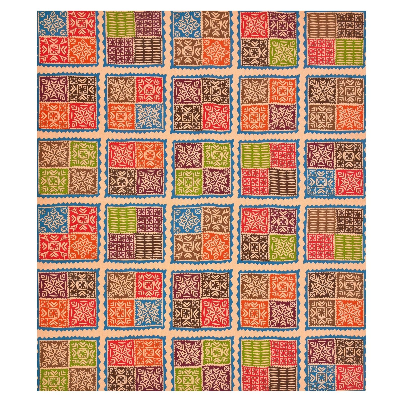 Rajasthani Traditionally Printed Cotton Doublebed Bedsheet With Pack of 2 Pillow Covers