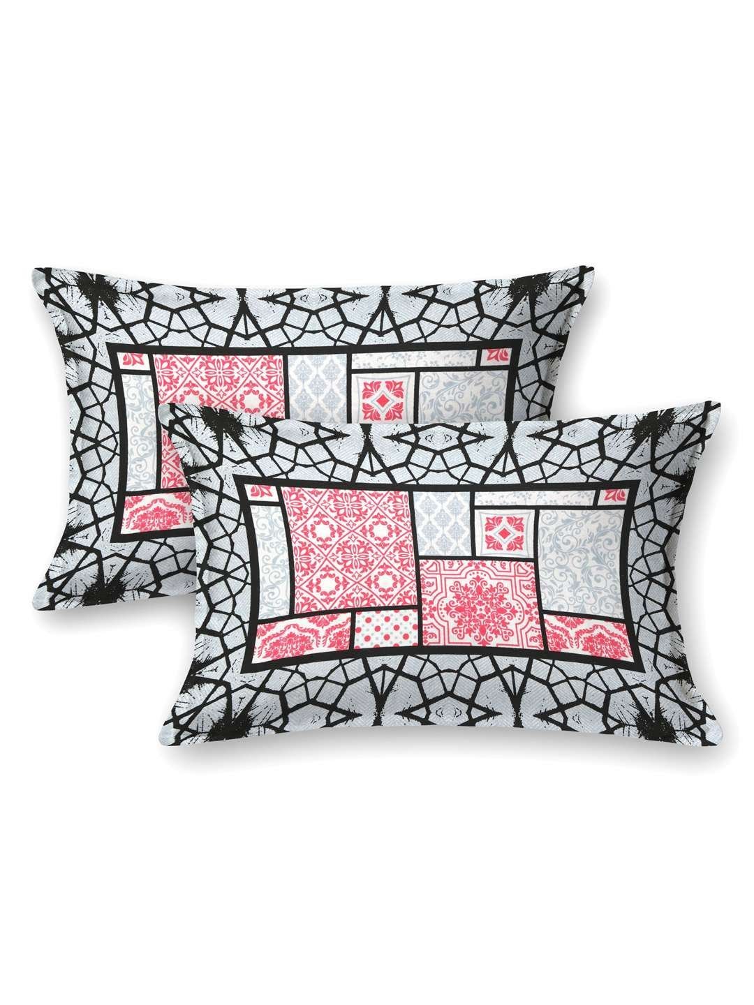 100% Pure Cotton Traditional  Printed Bedsheet for Double Bed King Size Bedsheet with 2 Pillow Covers