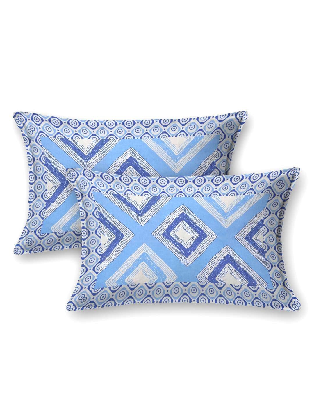 100% Pure Cotton Traditional  Printed Bedsheet for Double Bed King Size Bedsheet with 2 Pillow Covers