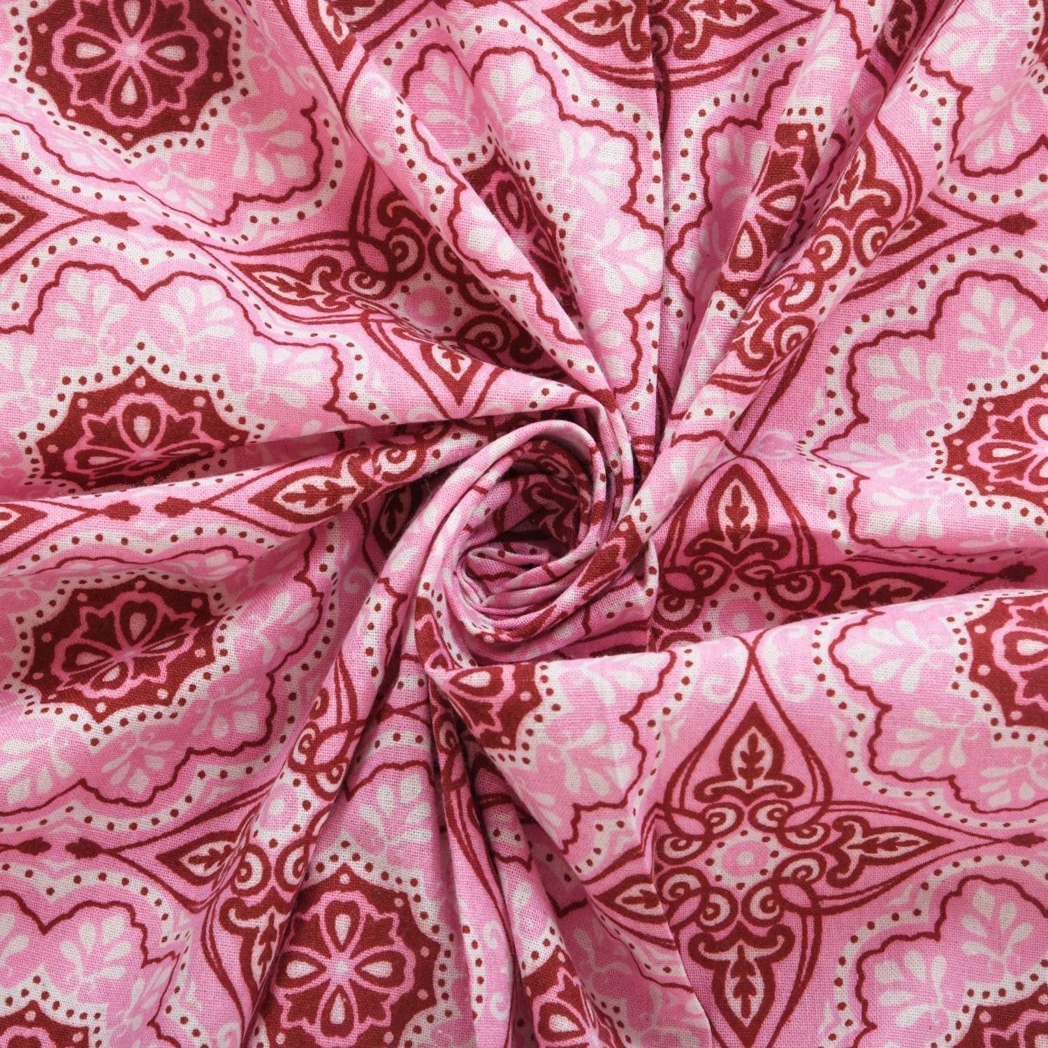 100% Pure Cotton Traditional  Printed Bedsheet for Double Bed King Size Bedsheet with 2 Pillow Covers