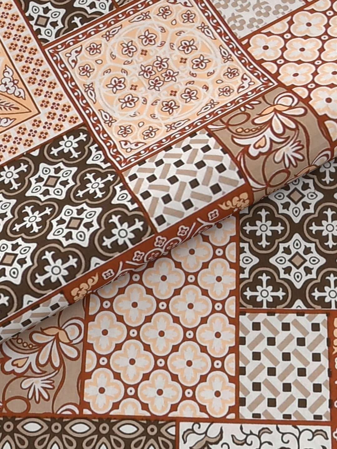 100% Pure Cotton Traditional  Printed Bedsheet for Double Bed King Size Bedsheet with 2 Pillow Covers