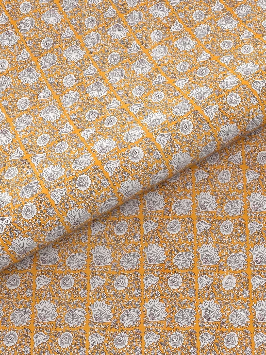 100% Pure Cotton Traditional  Printed Bedsheet for Double Bed King Size Bedsheet with 2 Pillow Covers
