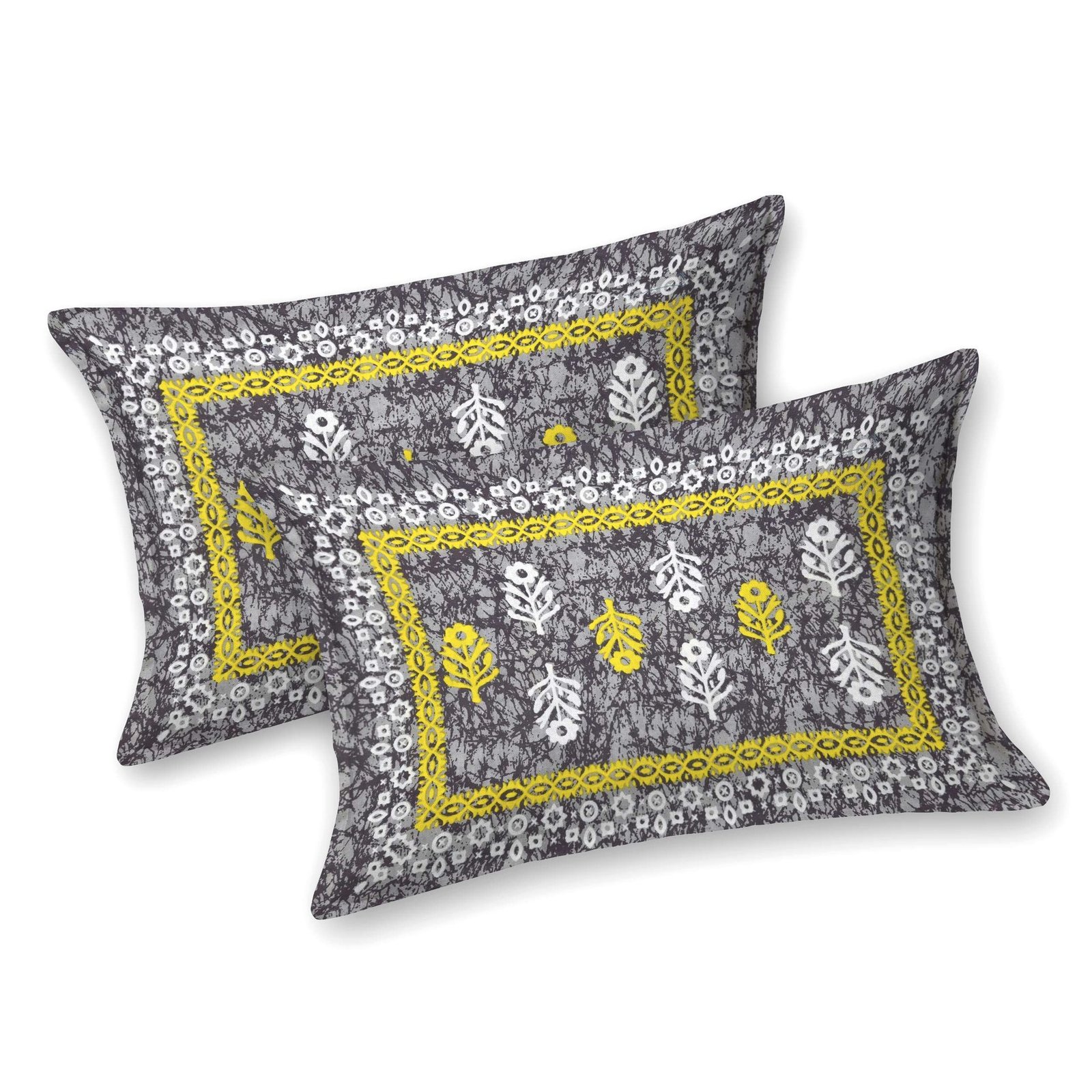 100% Pure Cotton Traditional  Printed Bedsheet for Double Bed King Size Bedsheet with 2 Pillow Covers