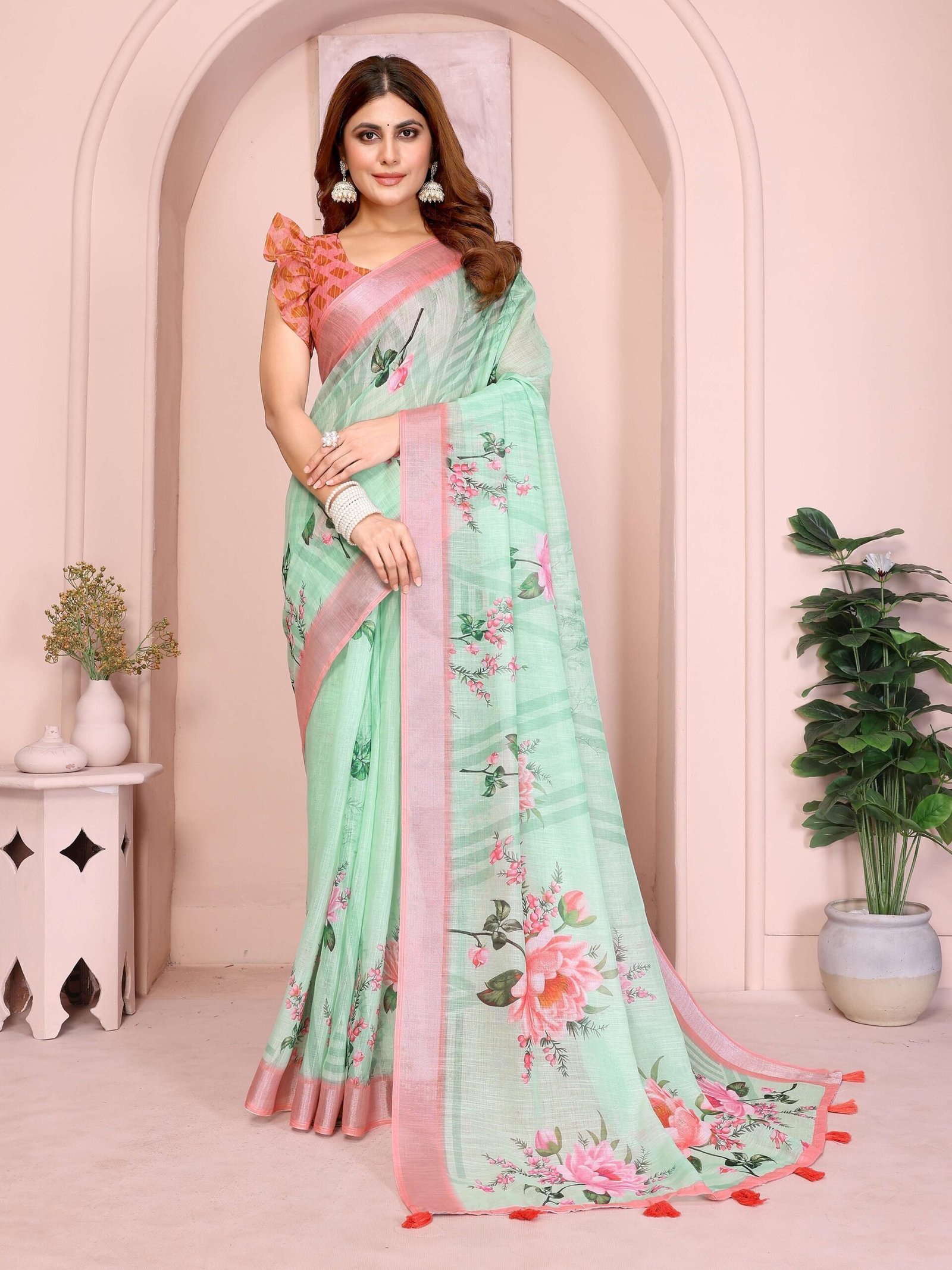 Royal Mauve Banarasi Silk Saree with Golden Zari & Peacock Pallu | Wedding, Festive & Traditional Wear