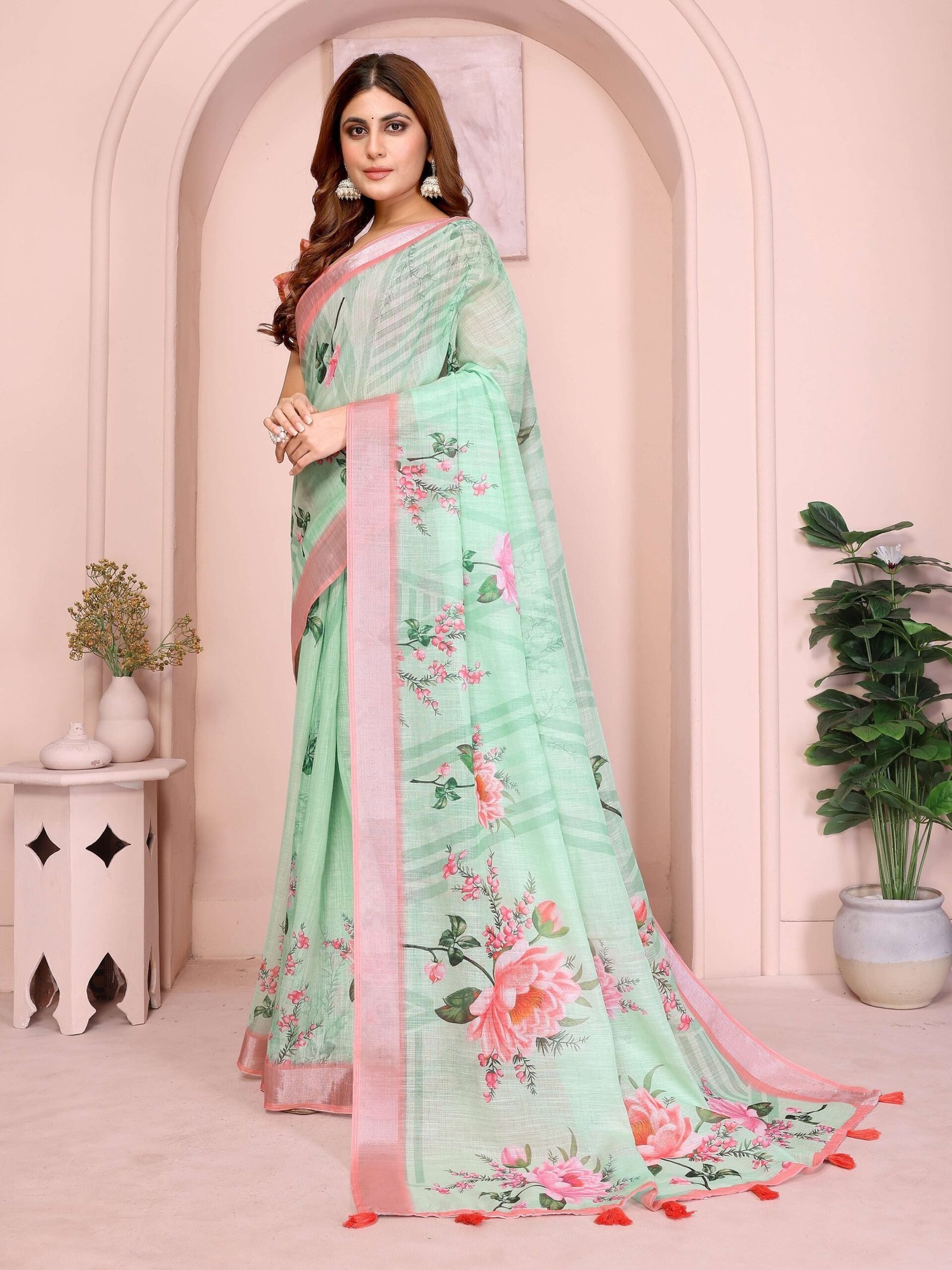 Royal Mauve Banarasi Silk Saree with Golden Zari & Peacock Pallu | Wedding, Festive & Traditional Wear